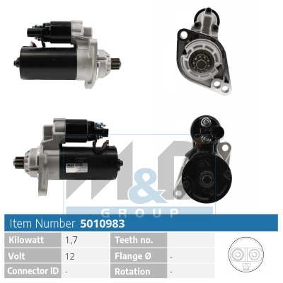 [5010983] Starter motor