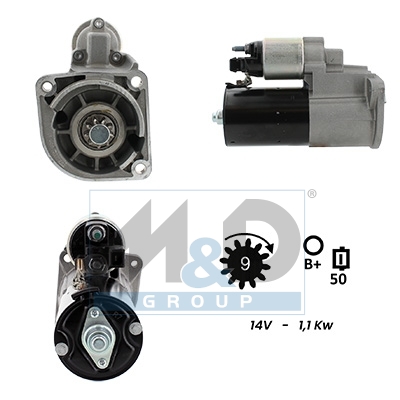 [5010437G] Starter motor
