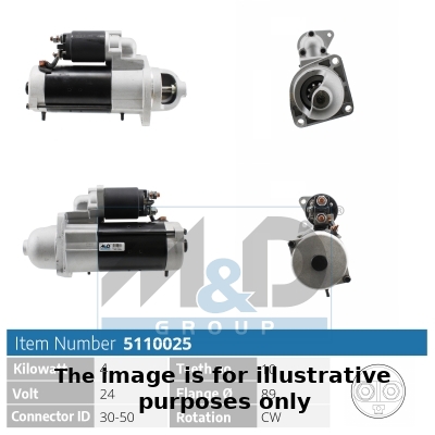 [5110025G] Starter motor