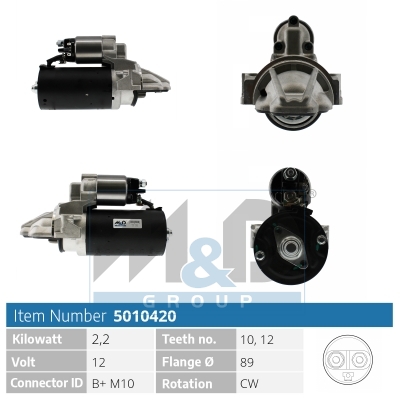 [5010420] Starter motor