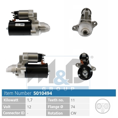 [5010494] Starter motor