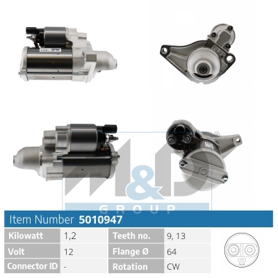 [5010947] Starter motor