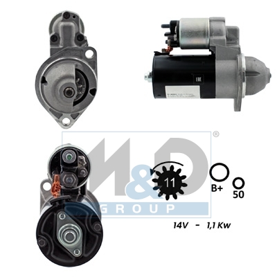 [5010095G] Starter motor