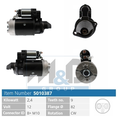 [5010387] Starter motor