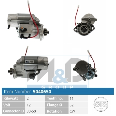 [5040650] Starter motor