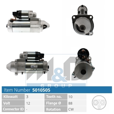[5010505] Starter motor