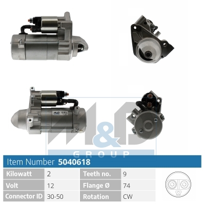 [5040618] Starter motor