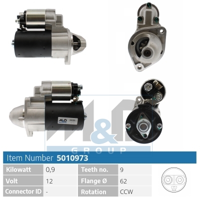 [5010973] Starter motor