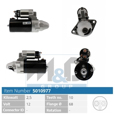 [5010977] Starter motor
