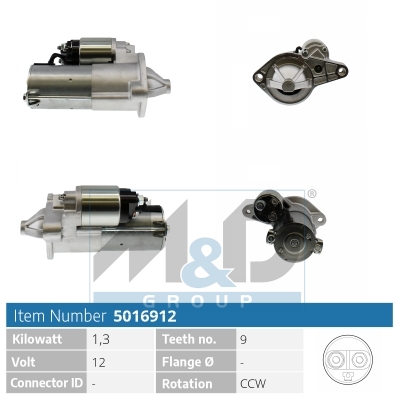 [5016912] Starter motor