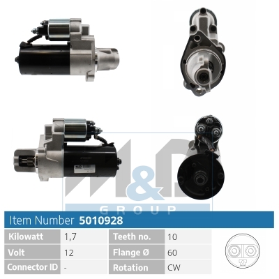 [5010928] Starter motor