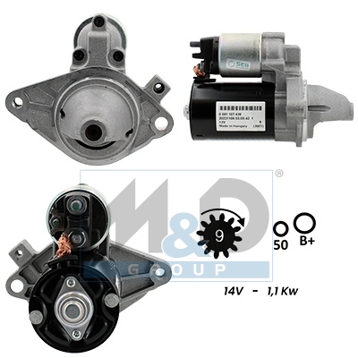 [5010362G] Starter motor