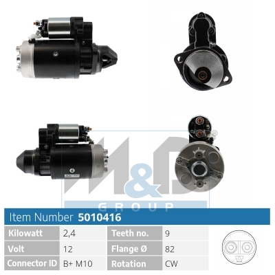 [5010416] Starter motor