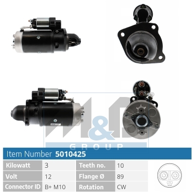 [5010425] Starter motor