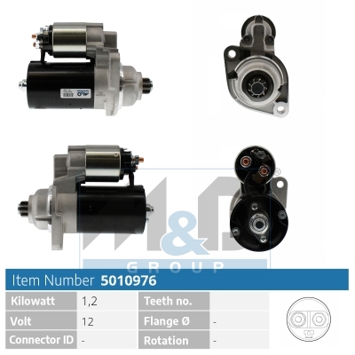 [5010976] Starter motor