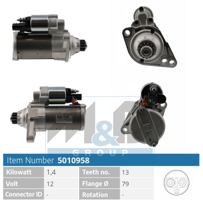 [5010958] Starter motor