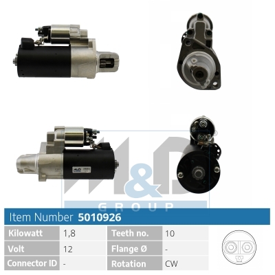 [5010926] Starter motor
