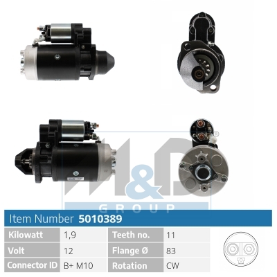[5010389] Starter motor