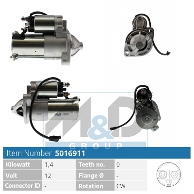 [5016911] Starter motor