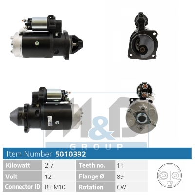 [5010392] Starter motor