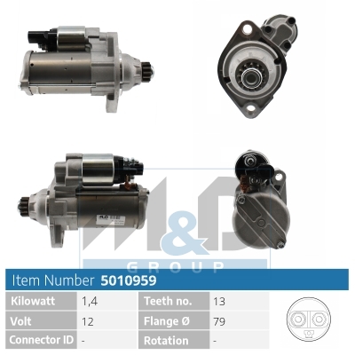 [5010959] Starter motor