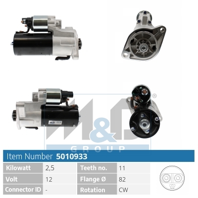 [5010933] Starter motor