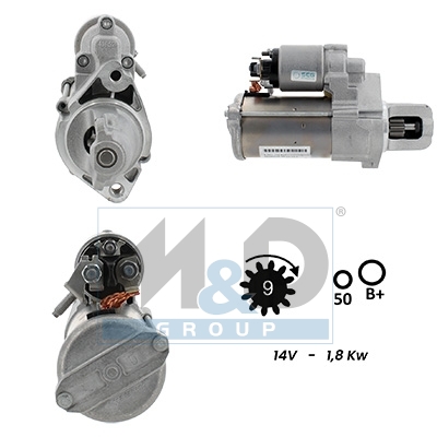 [5010953G] Starter motor