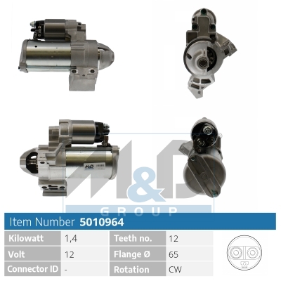 [5010964] Starter motor