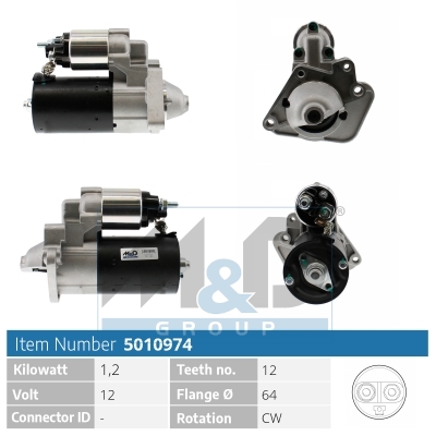 [5010974] Starter motor