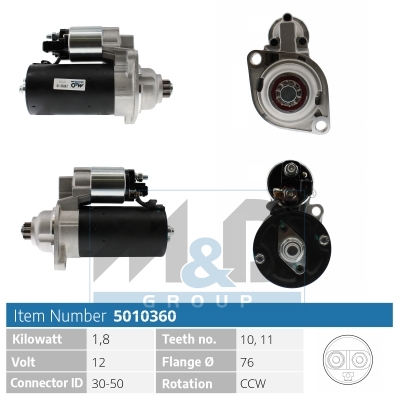 [5010360] Starter motor