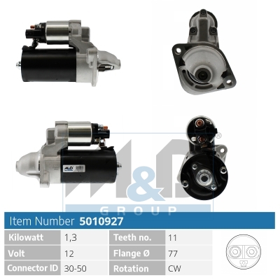 [5010927] Starter motor