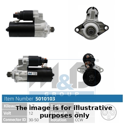 [5010103G] Starter motor