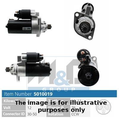 [5010019G] Starter motor