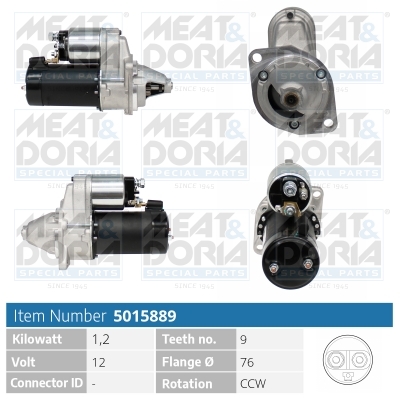 [5015889] Starter motor