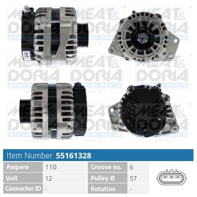 [55161328] Alternator