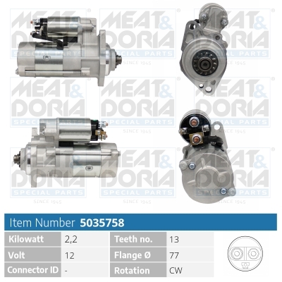 [5035758] Starter motor